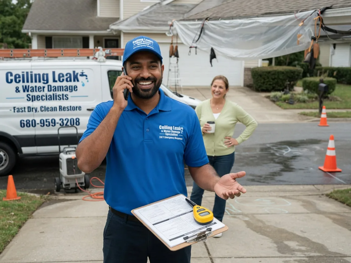 Ceiling Leak Cleanup Dutton, VA FAQs